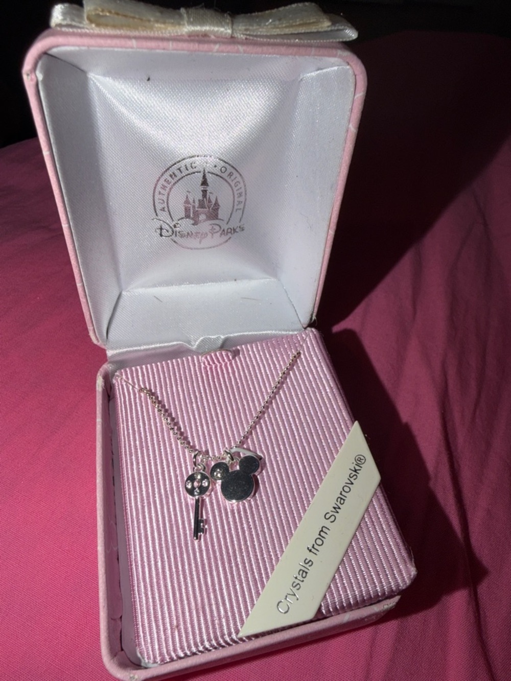 Disney necklace with Swarovski - Picture 1 of 6